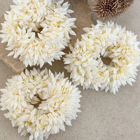 Artificial Jasmine Scented Gajra for Hair | Plain White