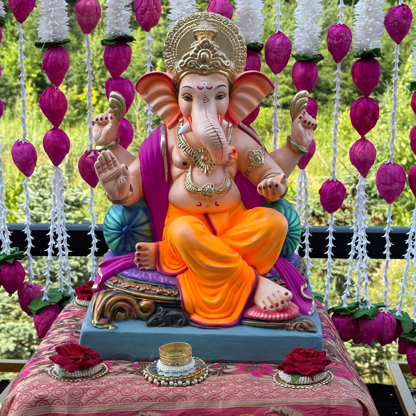 Eco Friendly Ganapati - 18 Inch