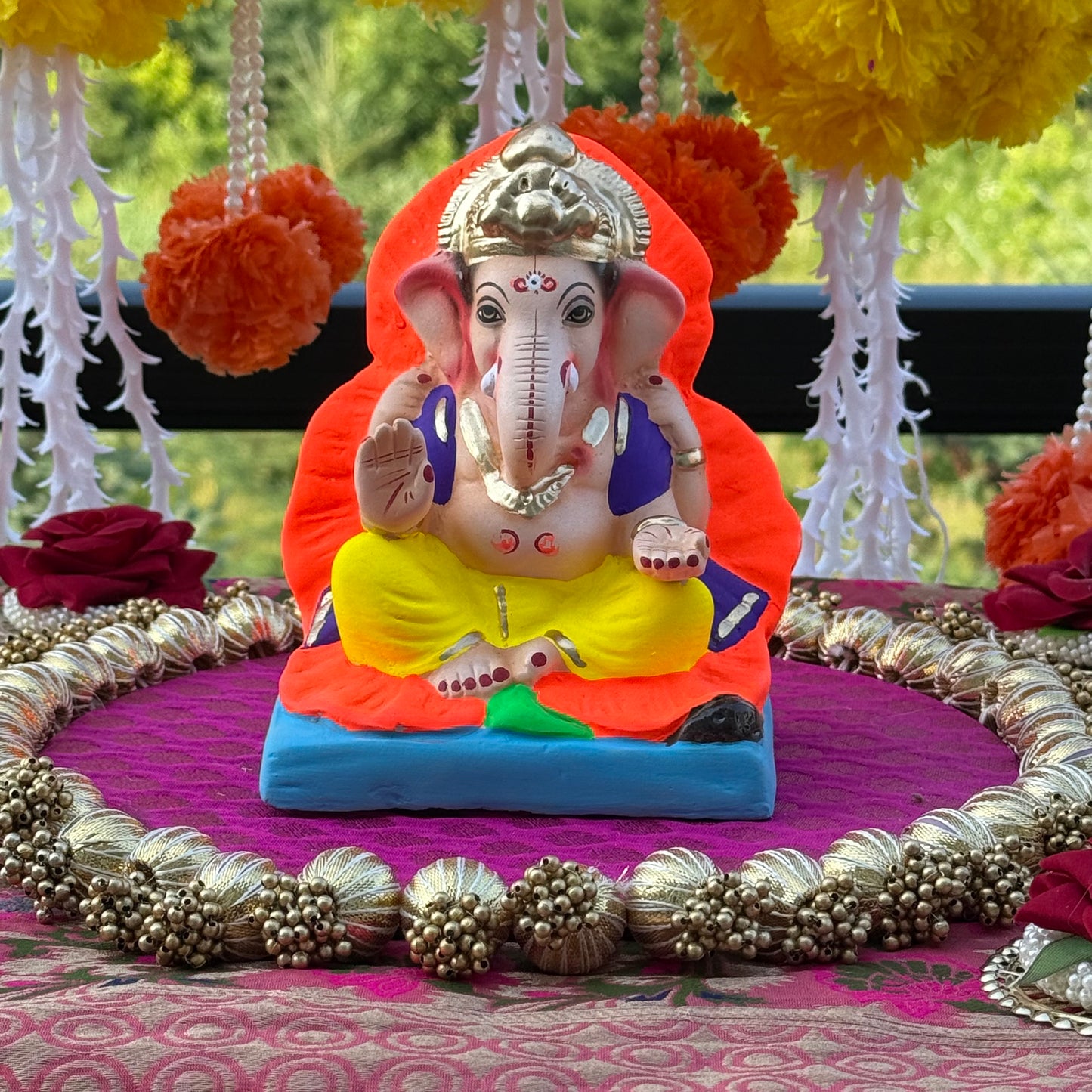 Eco Friendly Ganapati - 6 inch