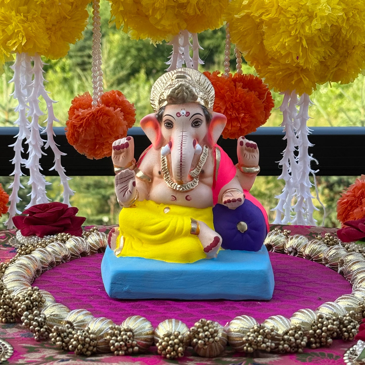 Eco Friendly Ganapati - 6 inch