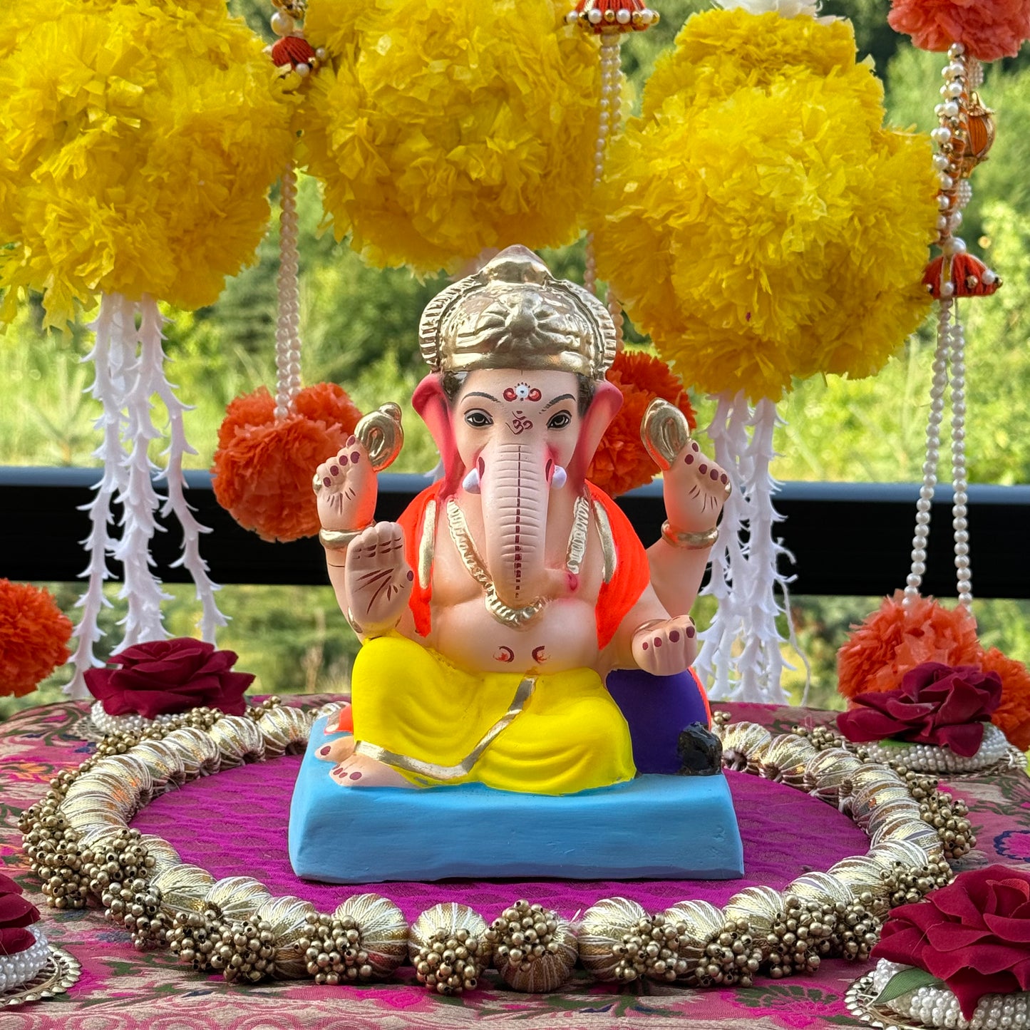 Eco Friendly Ganapati - 8 inch