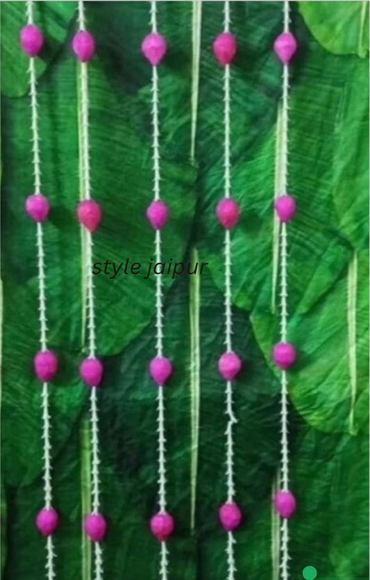 Tuberose & Lotus Garland Strings – 4.5 Feet