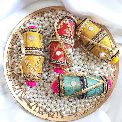 Mini Decorative Dholak Favor Bag