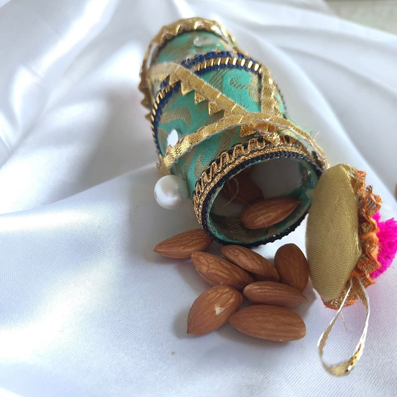 Mini Decorative Dholak Favor Bag