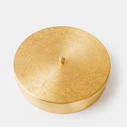 Spice Box | Brass | 8 Inches