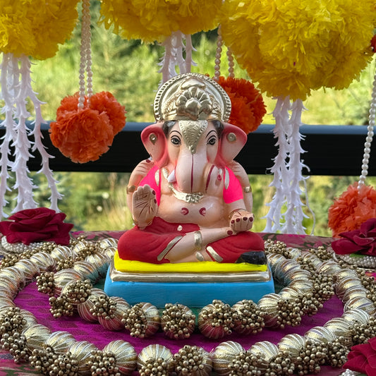 Eco Friendly Ganapati - 6 inch