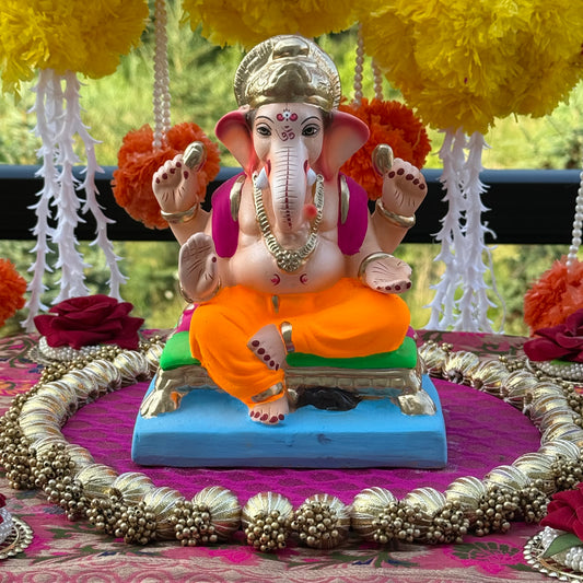 Eco Friendly Ganapati - 8 inch