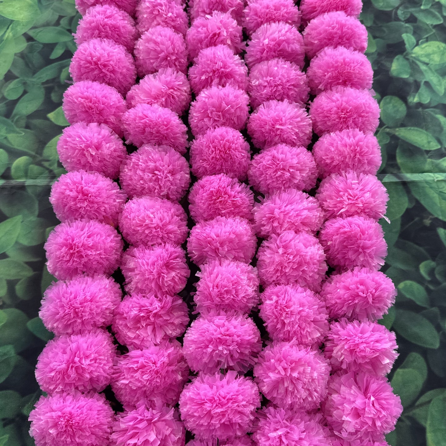 Artificial Marigold Flowers Garland String (30 Flowers / 4.5-5 feet)