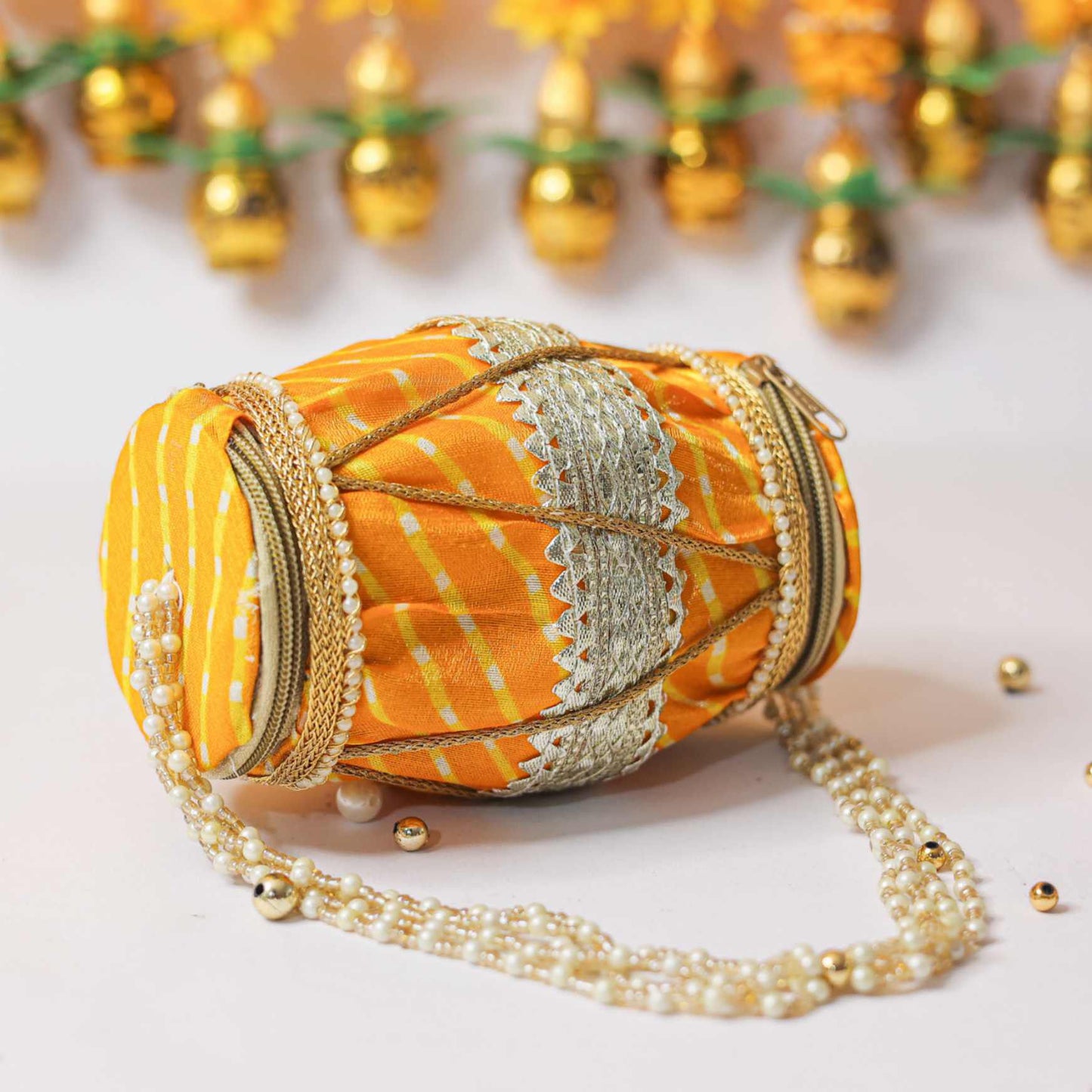 Decorative Dholak Favor Bag Big